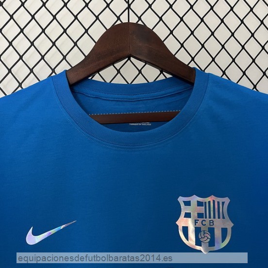 Nuevo Tailandia Especial Camiseta Barcelona 24/25 Azul Baratas